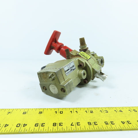 Ross 2773A4082 Lockout Solenoid Valve 120V Coil 3/4" NPT