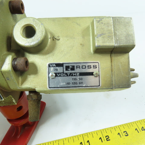 Ross 2773A4082 Lockout Solenoid Valve 120V Coil 3/4" NPT