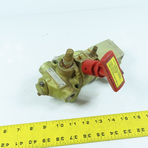 Ross 2773A4082 Lockout Solenoid Valve 120V Coil 3/4" NPT