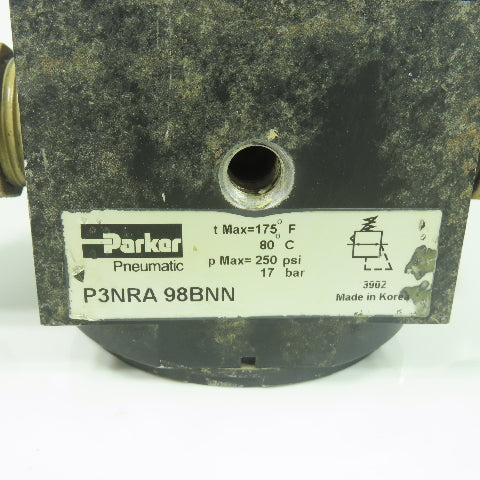 Parker P3NRA 98BNN Pneumatic Regulator 1" NPT 250PSI