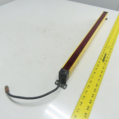 STI MS46LR-20-610-Q1-R-NC-FP 24" Mini-Safe Safety Light Curtain Receiver 24VDC