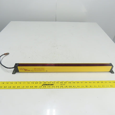STI MS46LR-20-610-Q1-R-NC-FP 24" Mini-Safe Safety Light Curtain Receiver 24VDC