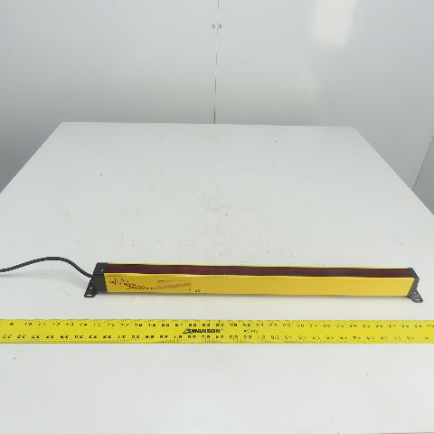 STI MS46-20-610-Q1-X 24" Mini-Safe Safety Light Curtain Transmitter 24VDC