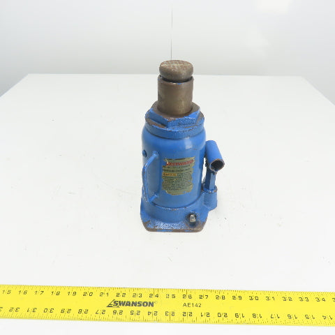 Westward 3ZC63G 20 Ton Manual Hydraulic Bottle Jack