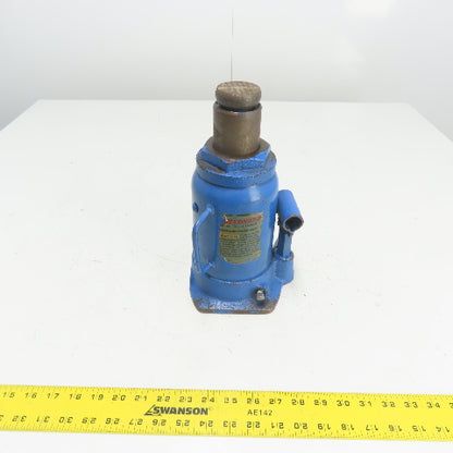 Westward 3ZC63G 20 Ton Manual Hydraulic Bottle Jack