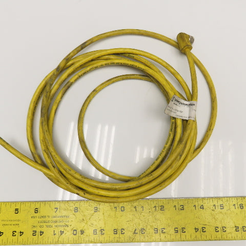 Lumberg RKWT 4 U-689/15F 250V 4 Position Right Angle Connector Flying Lead 15'