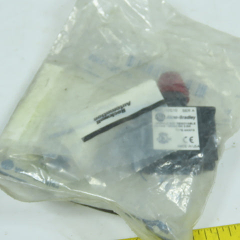 Allen Bradley 800L-18C10R Ser A 18mm Red Indicator Light Incandescent 120VAC NEW