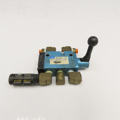 MAC 180001-112-0021 5/2 Position Manual Pneumatic Spool Valve 1/4" NPT