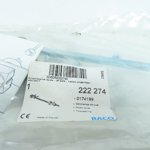 Baco 222104 50A 600VAC Disconnect Switch W/ Accessories 222 269 & 222 274 New