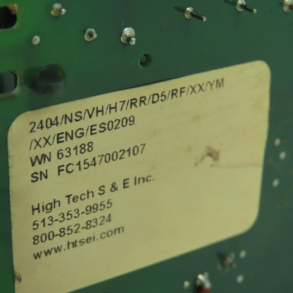 Eurotherm 2404/NS/VH/H7/RR/D5/RF/XX/YM/XX/ENG/ES0209 2404 Temperature Controller