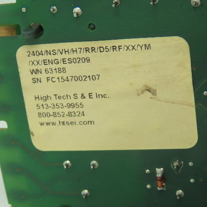 Eurotherm 2404/NS/VH/H7/RR/D5/RF/XX/YM/XX/ENG/ES0209 2404 Temperature Controller