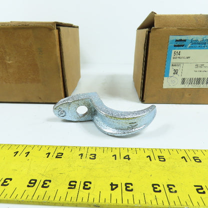 Crouse-Hinds 514 1-1/2" One Hole Rigid Conduit Clamp Lot Of 85