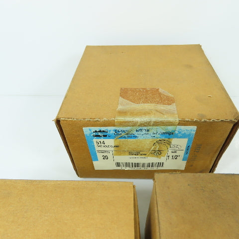 Crouse-Hinds 514 1-1/2" One Hole Rigid Conduit Clamp Lot Of 85