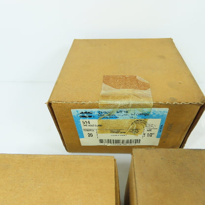 Crouse-Hinds 514 1-1/2" One Hole Rigid Conduit Clamp Lot Of 85