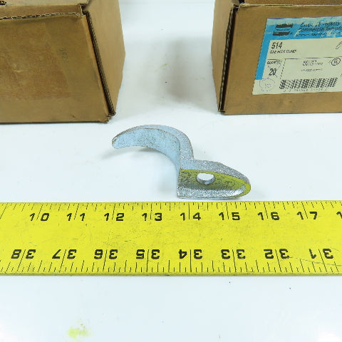 Crouse-Hinds 514 1-1/2" One Hole Rigid Conduit Clamp Lot Of 85