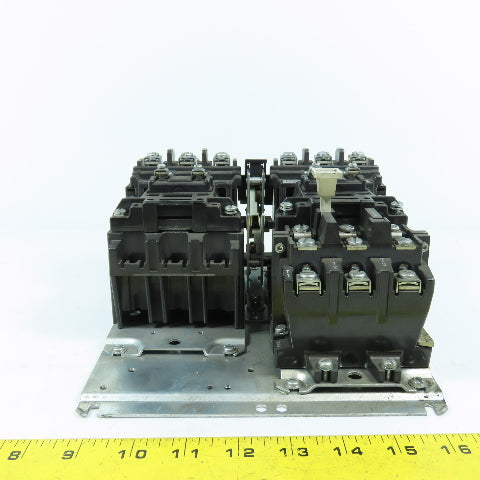 Allen Bradley 505-BOD Size 1 10HP Reversing Motor Starter 120V Coil W/ Overload