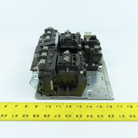 Allen Bradley 505-BOD Size 1 10HP Reversing Motor Starter 120V Coil W/ Overload
