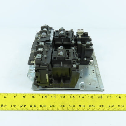 Allen Bradley 505-BOD Size 1 10HP Reversing Motor Starter 120V Coil W/ Overload