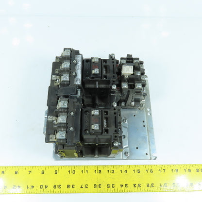 Allen Bradley 505-BOD Size 1 10HP Reversing Motor Starter 120V Coil W/ Overload
