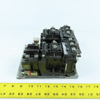 Allen Bradley 505-BOD Size 1 10HP Reversing Motor Starter 120V Coil W/ Overload