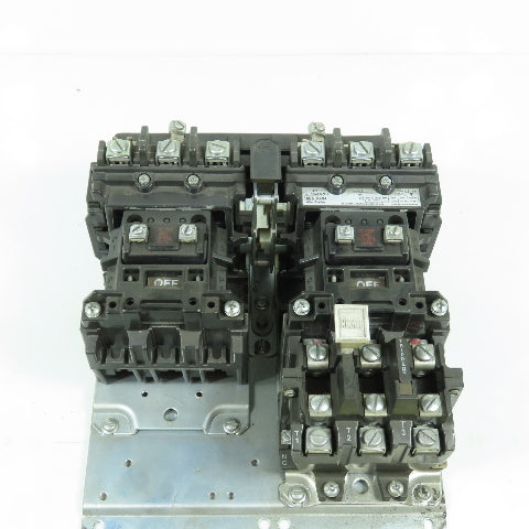 Allen Bradley 505-BOD Size 1 10HP Reversing Motor Starter 120V Coil W/ Overload