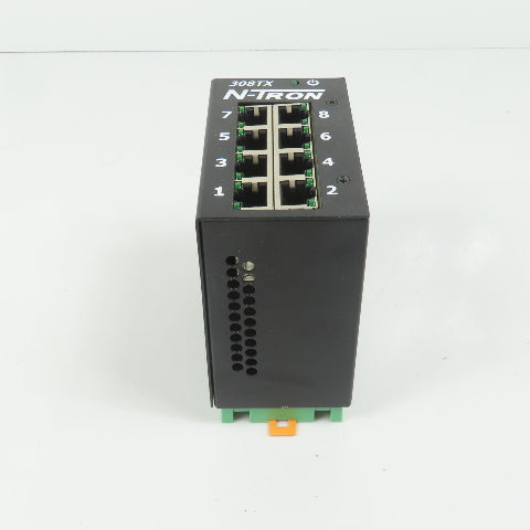 N-Tron 308TX 8-Port Unmanaged Ethernet Switch 10-30V (Clean)