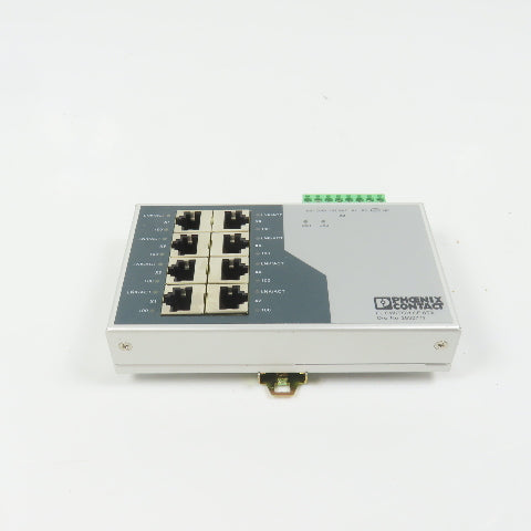 Phoenix Contact 2832771 SF 8TX 8-Port Unmanaged Ethernet Switch (Clean)