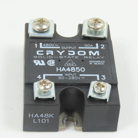 Crydom HA4850 Solid State Relay 90-280V AC Input 480VAC 50A Output