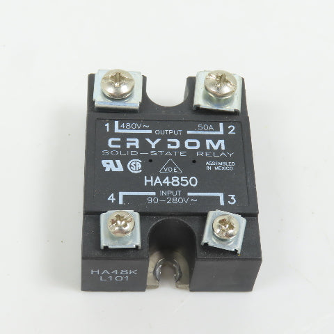 Crydom HA4850 Solid State Relay 90-280V AC Input 480VAC 50A Output