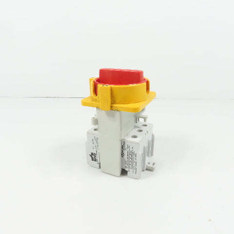 Katko KU 363N 60A 600V Panel Mount Manual Motor Disconnect Switch 25HP