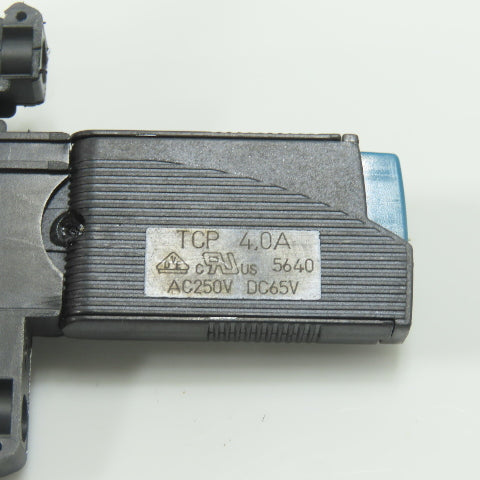 Phoenix TCP 4.0A Thermal Device Circuit Breaker W/ UK 6-FSI/C Base Lot Of 3