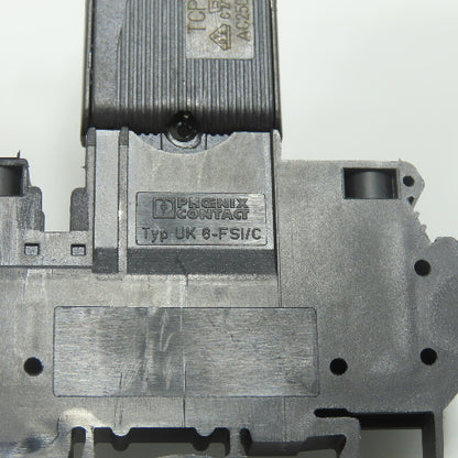 Phoenix TCP 4.0A Thermal Device Circuit Breaker W/ UK 6-FSI/C Base Lot Of 3
