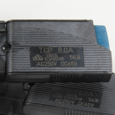 Phoenix TCP 8.0A Thermal Device Circuit Breaker W/ UK 6-FSI/C Base Lot Of 2