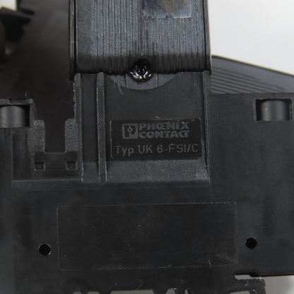 Phoenix TCP 8.0A Thermal Device Circuit Breaker W/ UK 6-FSI/C Base Lot Of 2