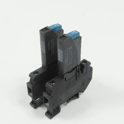 Phoenix TCP 8.0A Thermal Device Circuit Breaker W/ UK 6-FSI/C Base Lot Of 2
