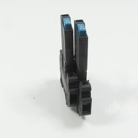 Phoenix TCP 8.0A Thermal Device Circuit Breaker W/ UK 6-FSI/C Base Lot Of 2