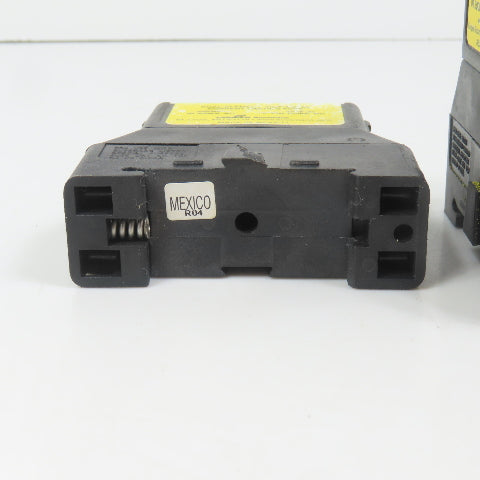 Buss TCF10 Time Delay Dual Element Cube Fuse 10A W/ TCFH30 Bases Lot Of 5