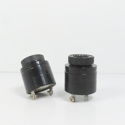 Mallory SC628ANJR Sonalert Panel Mount Warning Buzzer 6-28VAC Lot of 2