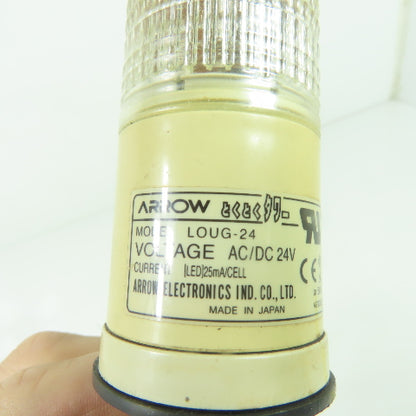 Arrow Electronics LOUG-24 Signal Light Tower 24V AC/DC