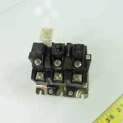 Allen Bradley 592-BOV16 Ser B Overload Relay 120-600VAC 7200VA Make 720VA Break