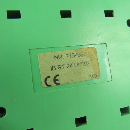 Phoenix Contact NR 2754927 IB ST 24DI32/2 I/O Module Base Only