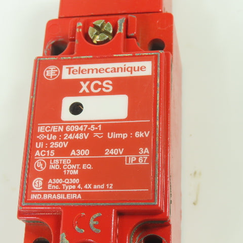 Telemecanique XCS Safety Interlock Limit Switch 240V