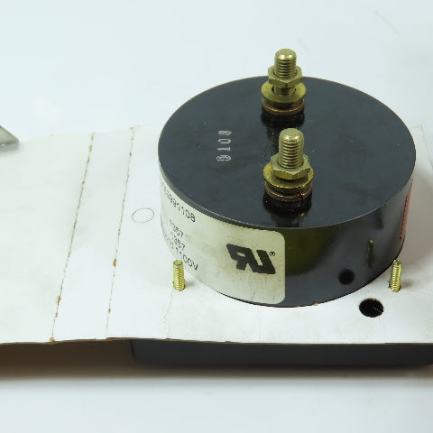 Simpson 35075 Analog Panel Meter 0-50 AC Amperes 1357M-0-50/5 ACA 3.5 UL WV