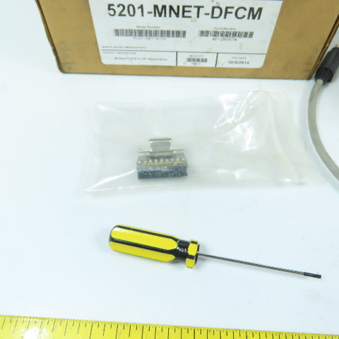 ProSoft 5201-MNET-DFCM ProLinx Modbus TCP/IP To DF1 Master/Slave Gateway NEW