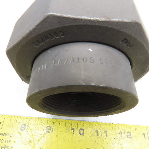 Anvil 2" NPT Forged Carbon Steel Threaded Pipe Union CL 3000