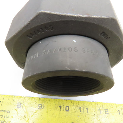 Anvil 2" NPT Forged Carbon Steel Threaded Pipe Union CL 3000