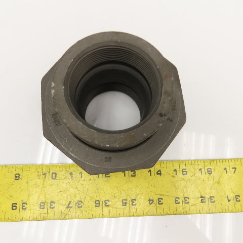 Anvil 2" NPT Forged Carbon Steel Threaded Pipe Union CL 3000