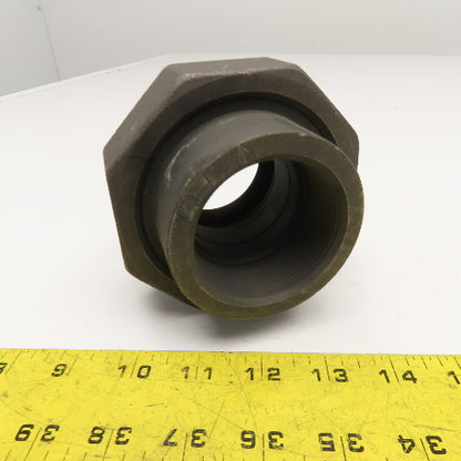 Anvil 2" NPT Forged Carbon Steel Threaded Pipe Union CL 3000