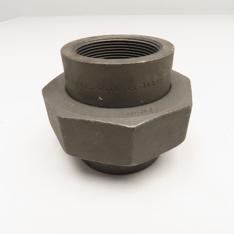 Anvil 2" NPT Forged Carbon Steel Threaded Pipe Union CL 3000