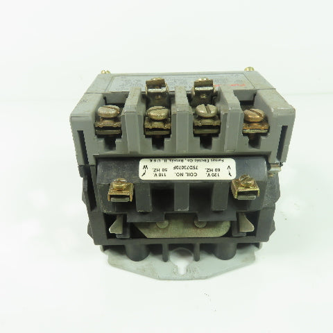 Furnas 40DP32AF Size 1 Non-Reversing Contactor 27A 600V 110/120V Coil